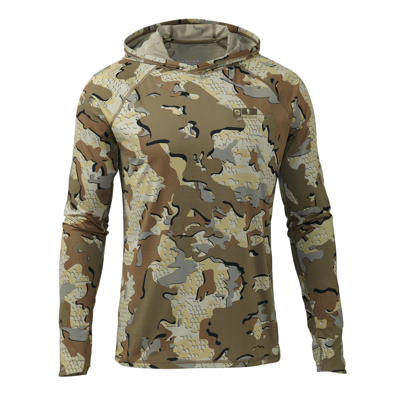 Wholesale custom men's shirt camouflage outdoor jacket warm quick dry hunting suit