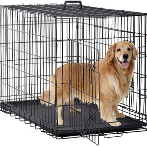 Wholesale Stainless Steel Folding Dog Cage Pet Cages