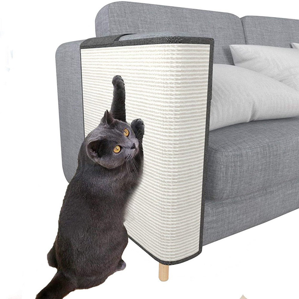 Wholesale Kitten Scratcher Sofa Armrest Protector Anti-Scratch Furniture Sisal Cat Scratch Board