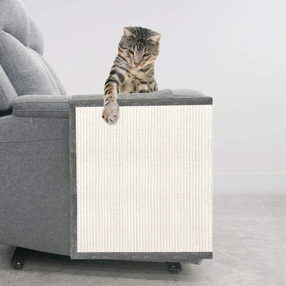 Wholesale Kitten Scratcher Sofa Armrest Protector Anti-Scratch Furniture Sisal Cat Scratch Board