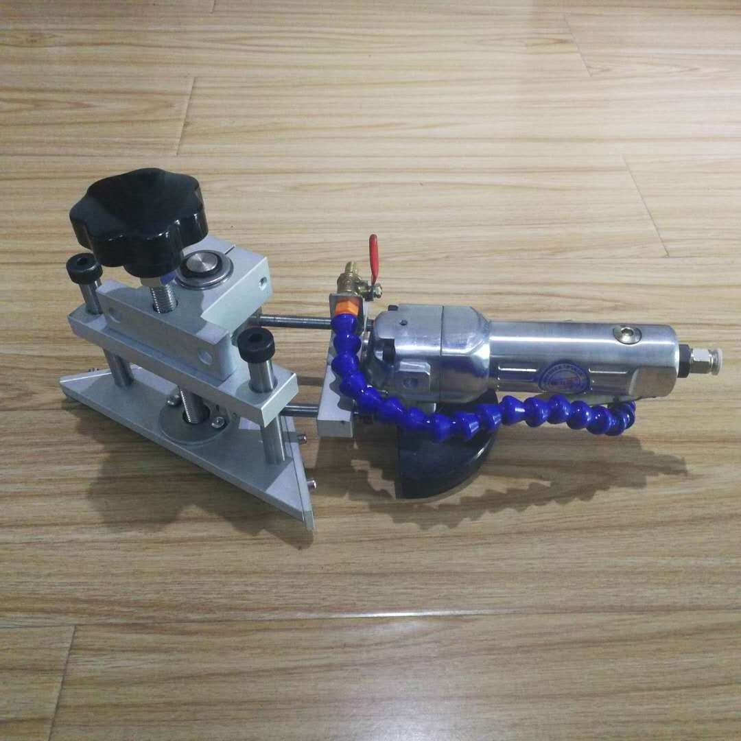 Pneumatic glass chamfer machine new small safety angle grinder machine corner machine