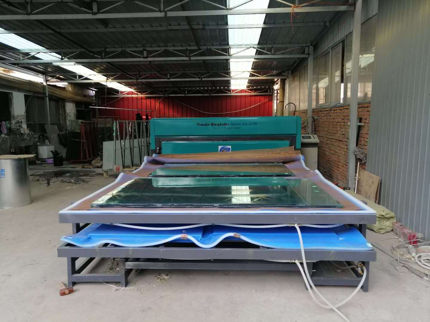 Curved tempered laminated glass machine without autoclave smart glass laminating machine Double Layers