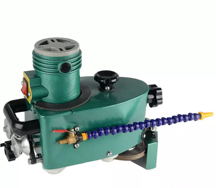 Portable Manual Glass Edging Polishing Beveling Grinding Chamfering Machine For Round Glass Edge