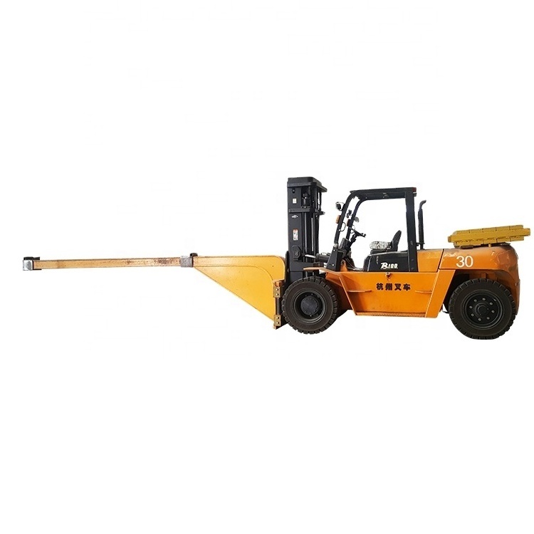 6m length forklift skewer / fork-truck lifter attached to fork-lift truck for 20' container glass loading unloading