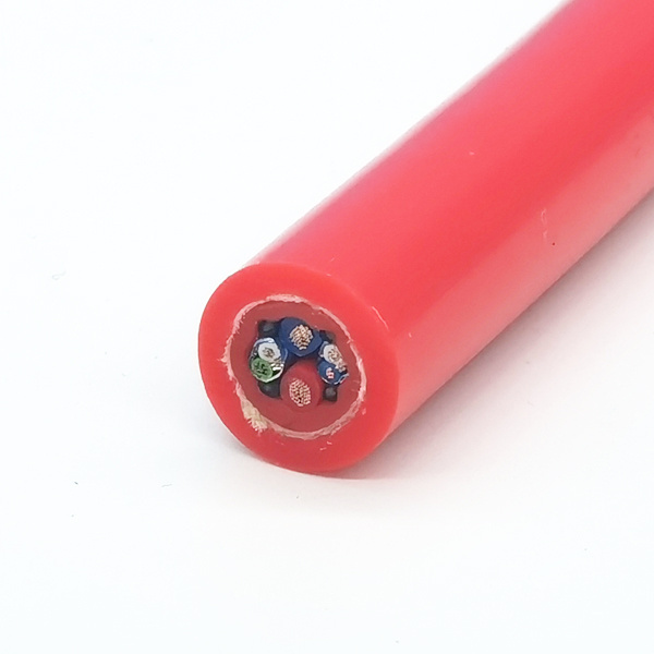 Custom 2x1.0mm2+2x2x0.5mm2 Double Sheath Shielding Underwater Cable for Monitoring Camera