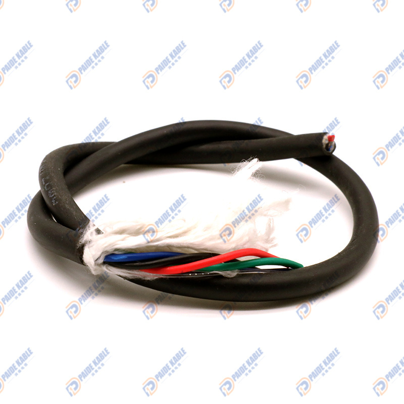 Flexible Robot Towline Cable TRVV 2 3 4 5 6 7 8 Core Signal Control Power Cable