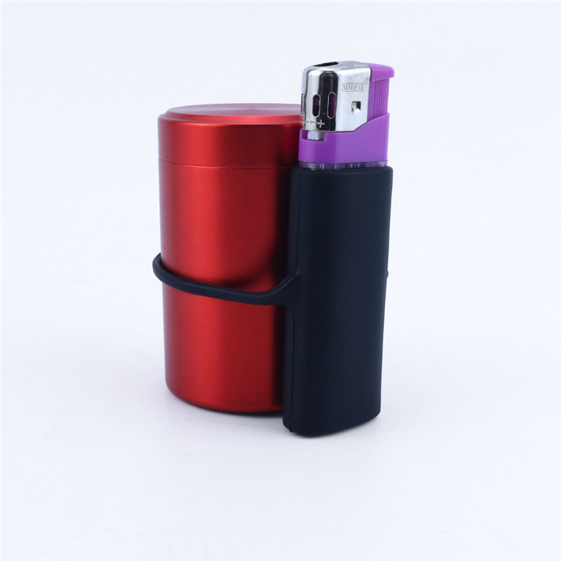 New Silicone Lighter Cover Portable Protective Cover Lighter Cigarette Case Integrated Lighter Bag Smoking Accessories For Men