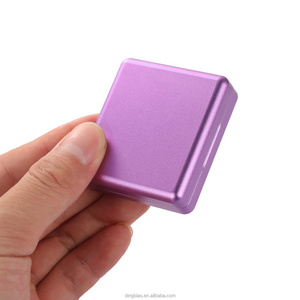 Magnetic Flip Cover Mini Aluminum Alloy Material Box 10pcs Short Cigarettes Holder Mental Case