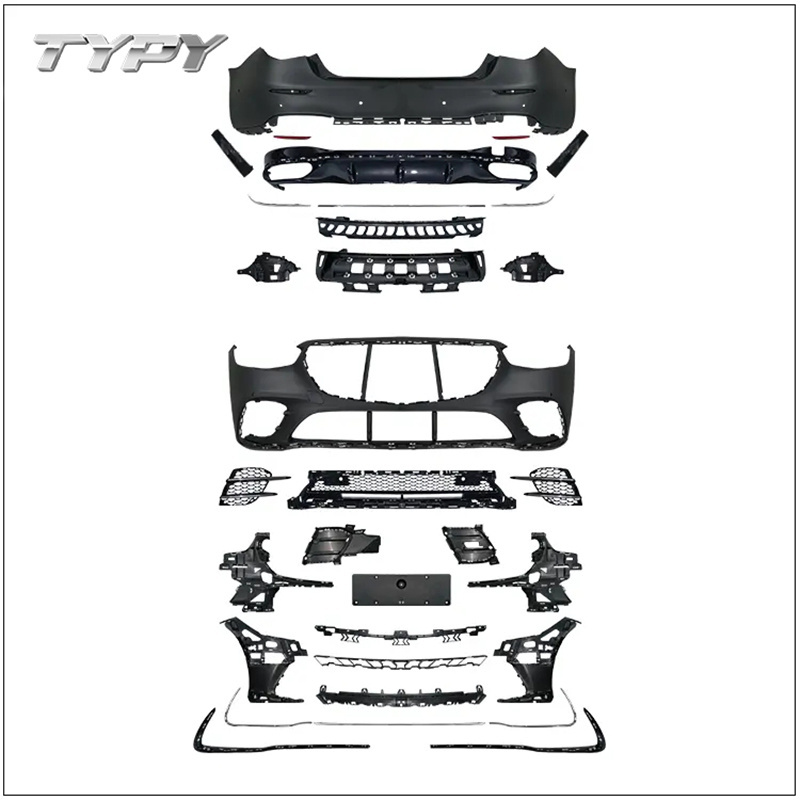 Car Modified W223 S580 Bumpers Body Kits For Mercedes Benz S Class W223 S320 S400 S450 2021-2022 Upgrade To S580 AMG Body Kit