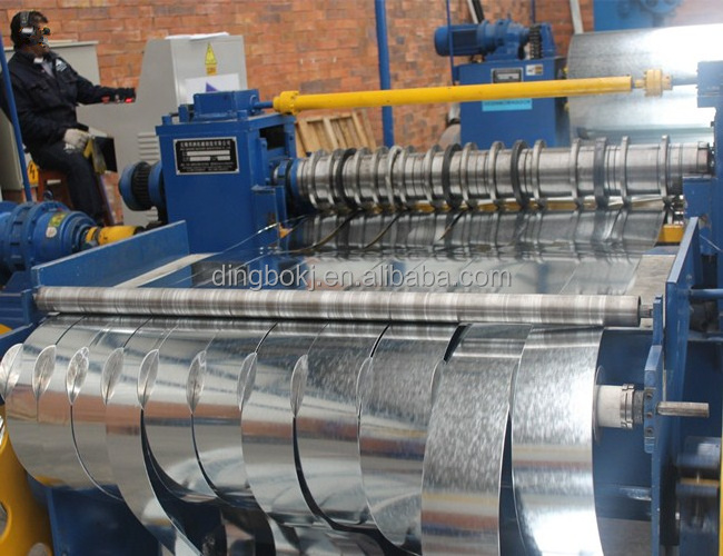 DBSL-2x850 Steel Slitting Line Steel Coil Slitting Machine 100M/Min Cutting Speed