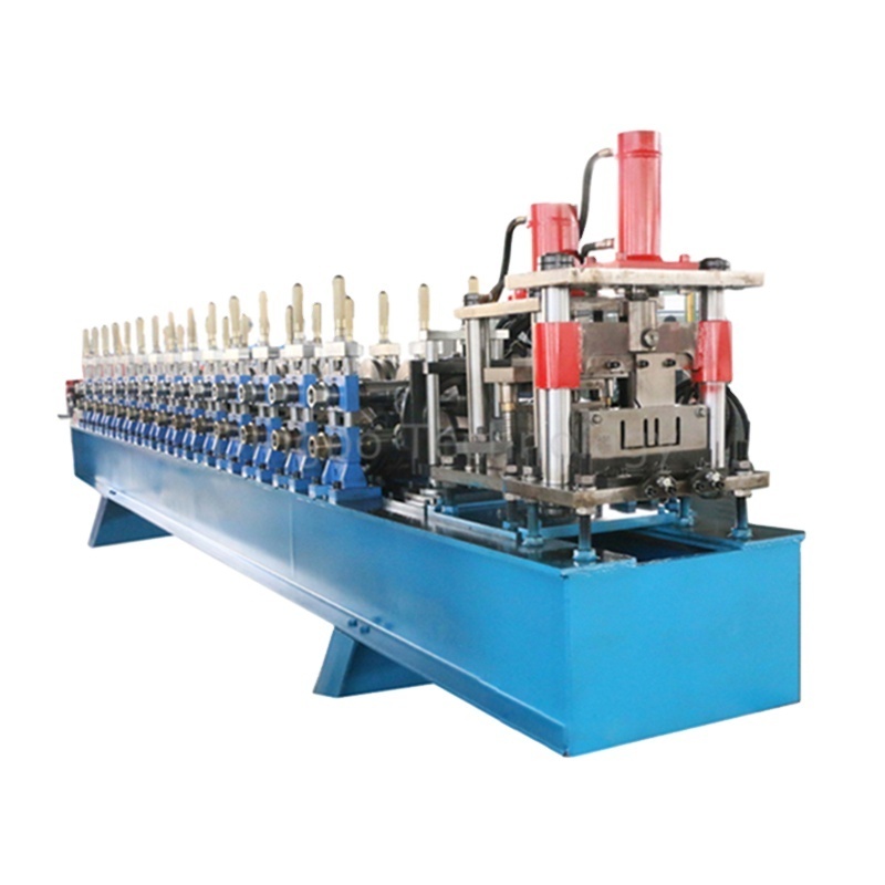 Fast speed 0-20m/min Metal Stud Track Steel Gauge Frame roll forming machine With  flying sawing cutting