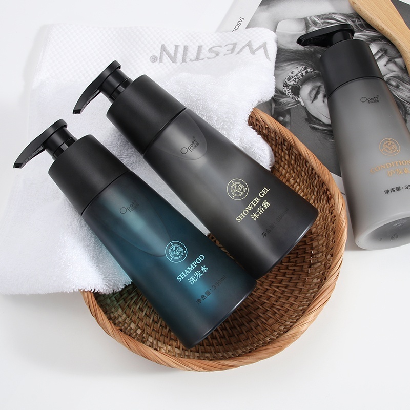 Hotel Large Bottles of Shampoo and Conditioner Deeply Cleaning Skin Shower Gel Body Wash