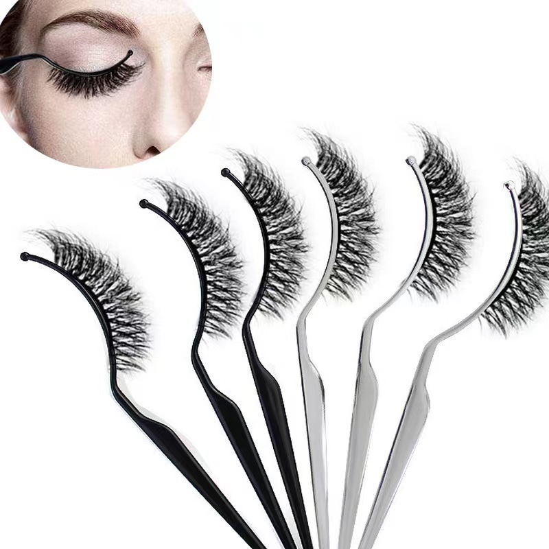 Wholesale Faux Eyelash Tools Plastic Stick Tester False Lashes Display Stand For Full Stripe Eyelash