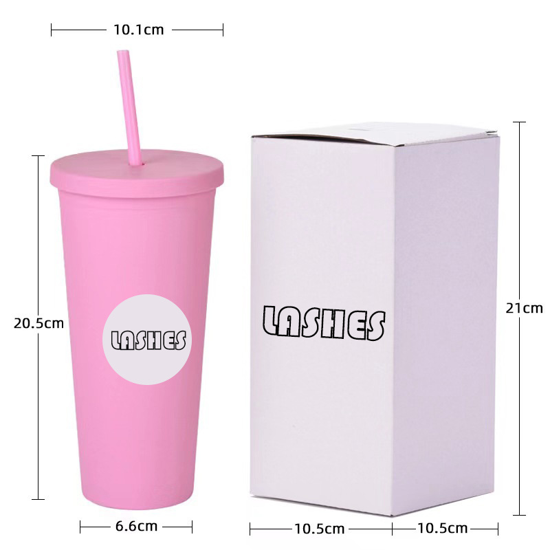 private logo wholesale pink black white colorful large coffee cup water cup beauty salon supplies brand gift cup