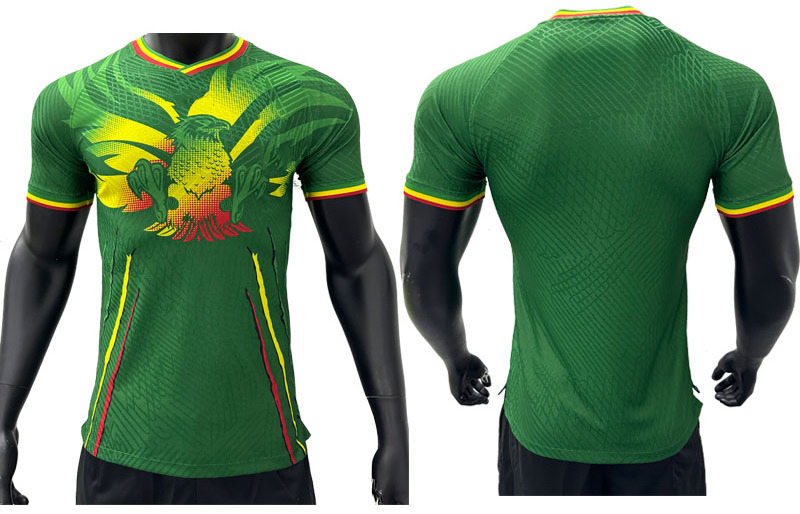 100% Polyester New Season Soccer Wear Player Version Sports Shirt Maillot De Football Mali Soccer Jersey