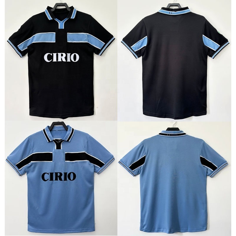 Vintage Classic Retro Football Shirts Custom Retro Club Team Soccer Jersey Football T-shirt Men Sports Training Wear