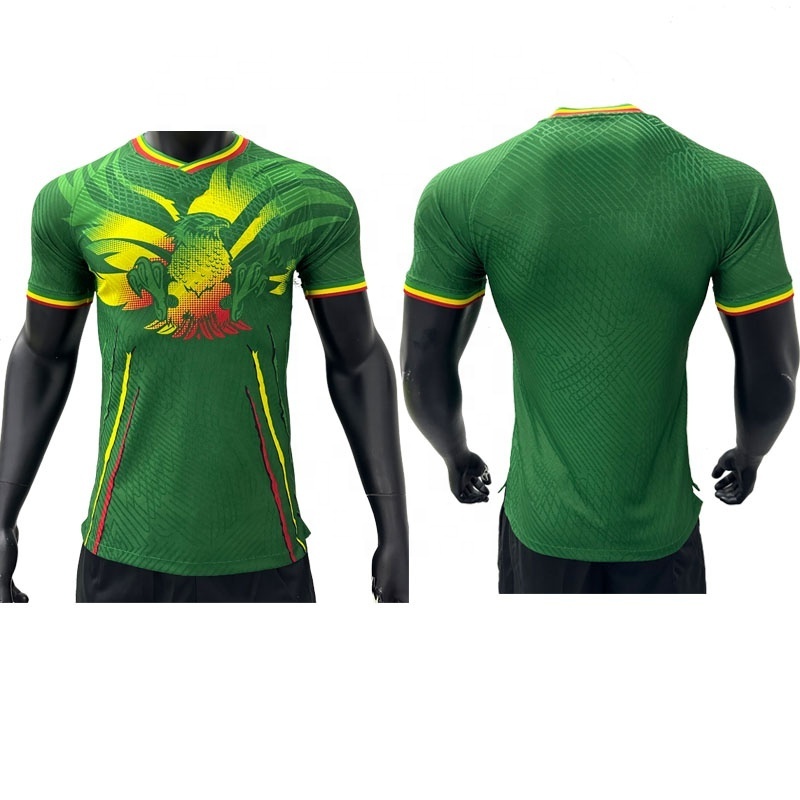 100% Polyester New Season Soccer Wear Player Version Sports Shirt Maillot De Football Mali Soccer Jersey