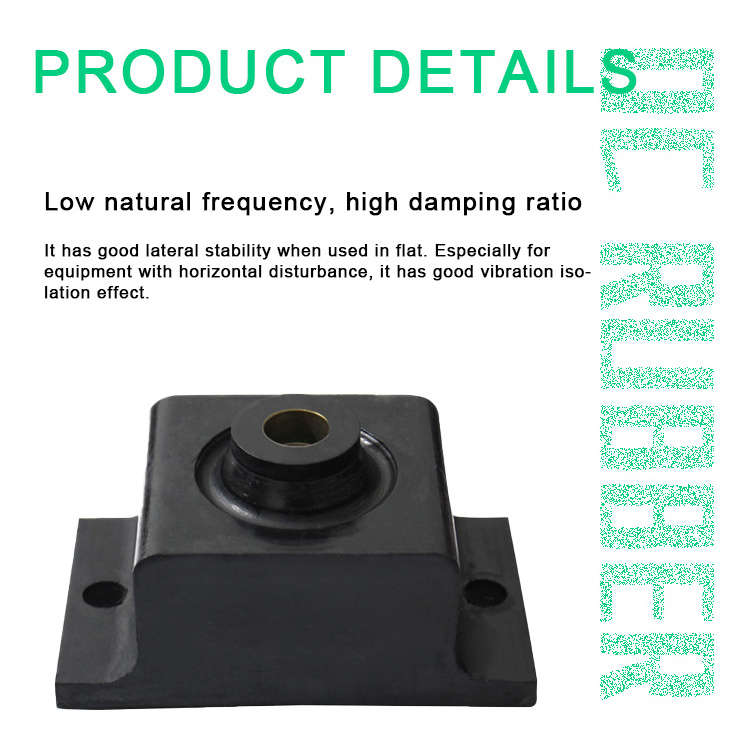 Anti vibration isolator rubber mounts for generator and compressors