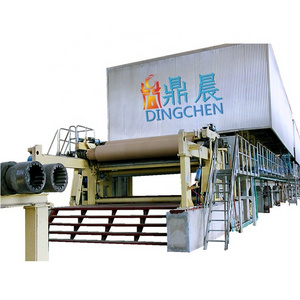 Waste old carton scrap paper recycling machine recycle paper plant