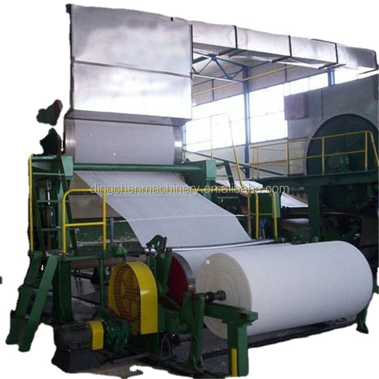 Zhengzhou New Design Small Model Low Cost Toilet Paper Machine, Waste Paper Recycling to Jumbo Reel Plant