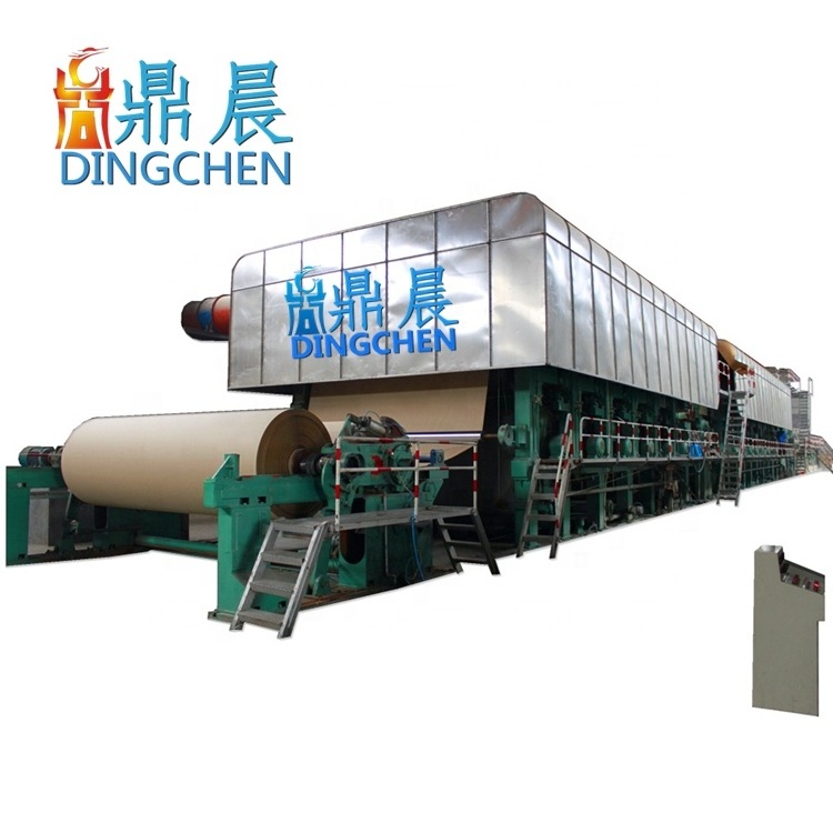 Machine for paper and carton recycling waste Fluting paper pulp making machine