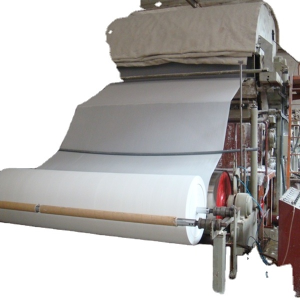 Zhengzhou New Design Small Model Low Cost Toilet Paper Machine, Waste Paper Recycling to Jumbo Reel Plant