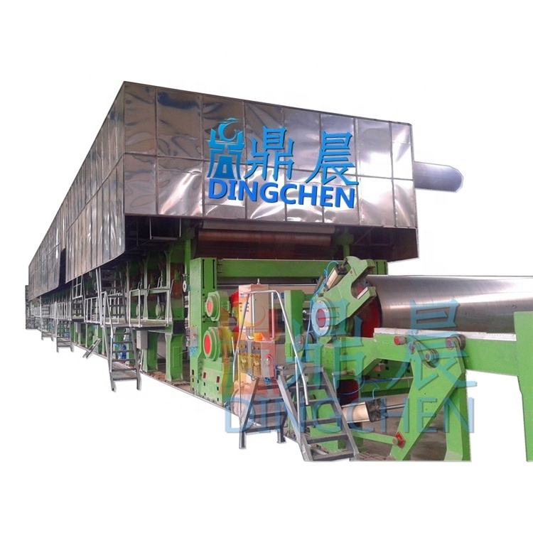 Machine for paper and carton recycling waste Fluting paper pulp making machine