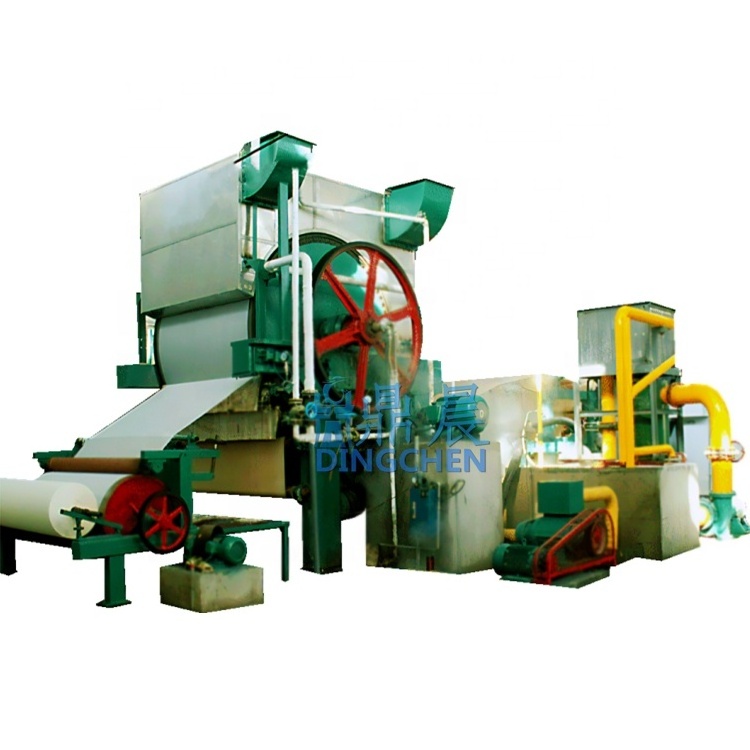 DINGCHEN 1880mm 5TPD Toilet Tissue jumbo paper making machine