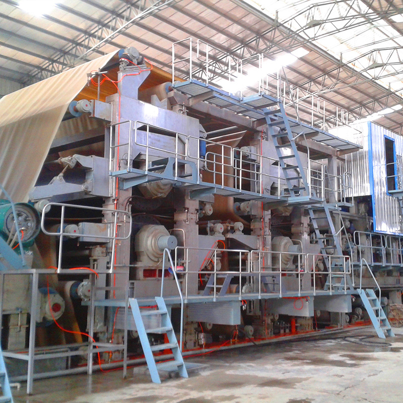 china made Multi-Wire Kraftliner and Duplex corrugated paper plate making line Corrugated paper machine