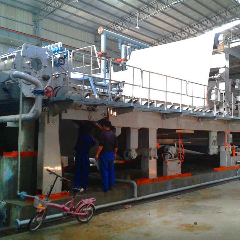 High quality 200T Multi-Wire Kraftliner and Duplex Kraft Paper Mill Machinery price