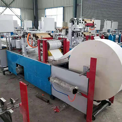 Napkin paper folding machine paper converting machinery