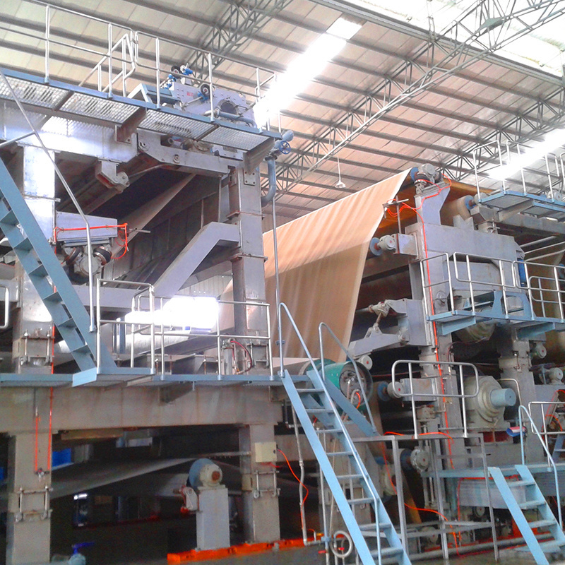 china made Multi-Wire Kraftliner and Duplex corrugated paper plate making line Corrugated paper machine