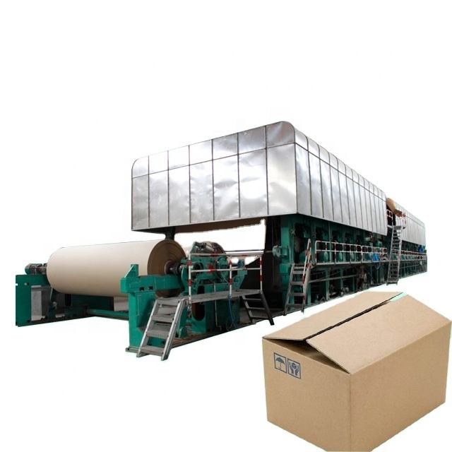 High Quality Kraft Paper/Corrugated Paper Board  Making Machine With Recycling Carton Competitive Price