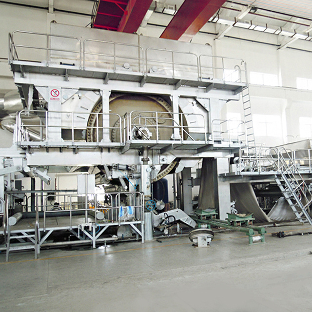 Buy 10 Tons per day High quality 3200mm raw material with wheat straw tissue paper making machine  toilet paper equipment for Lo