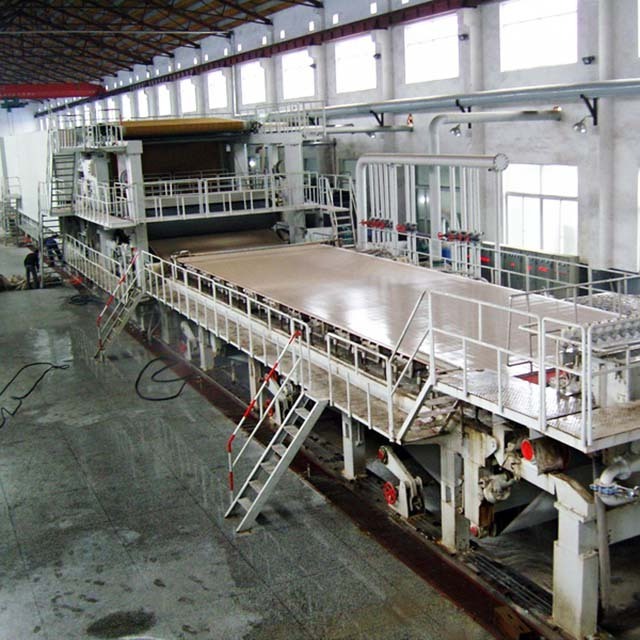 High Speed 3800mm 205tons Kraft Liner Paper and Duplex/ Fluting Paper Production Line