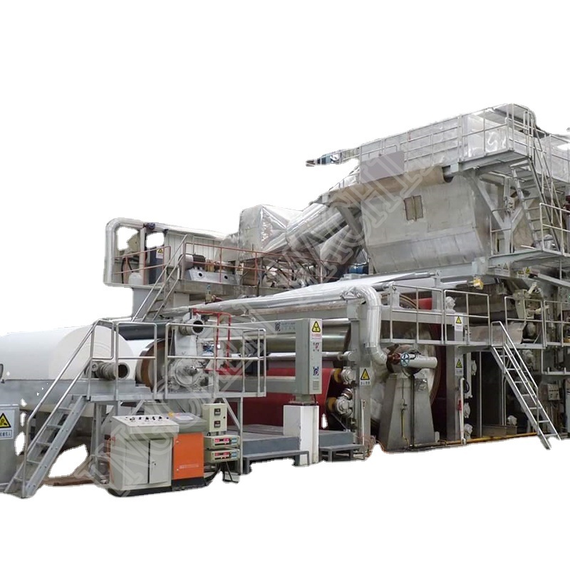 Low Cost Copy Printing Paper Machine cultural paper making machine