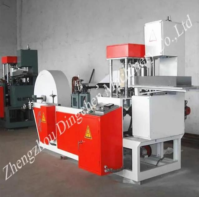 Napkin paper folding machine paper converting machinery