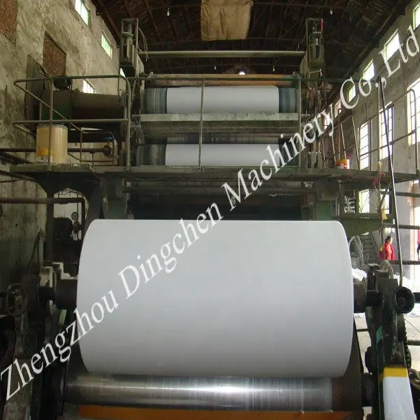 Low Cost Copy Printing Paper Machine cultural paper making machine