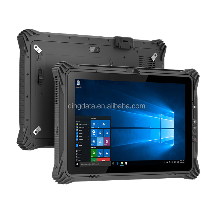 12.2 Inch IPS Capacitive Touch Screen Tablet Wins 11 Handheld Industrial Rugged 1920x1200 Display Resolution CE ROHS Certified