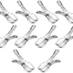 Bulk packing 4.3inch stainless steel clothespins,beach towel  clips for clothing,lounge cruise