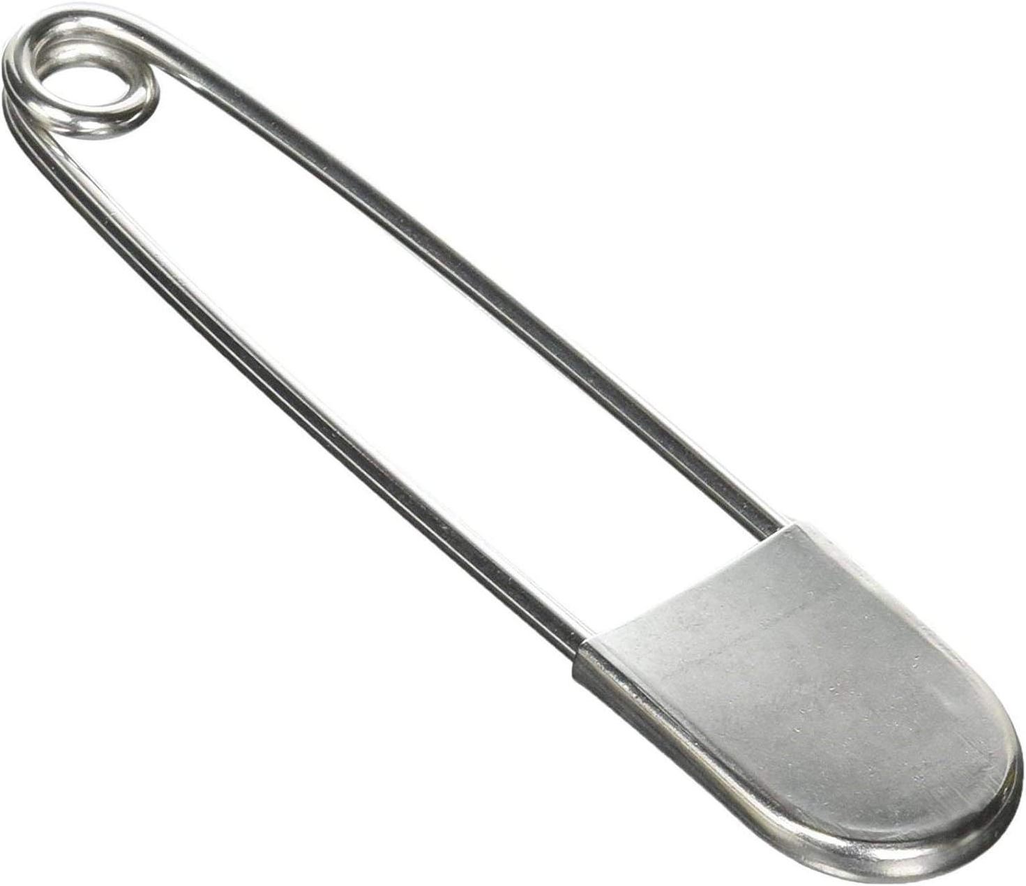 The Stainless Steel 5 Inch Large Safety Pins for for Blankets,Laundry