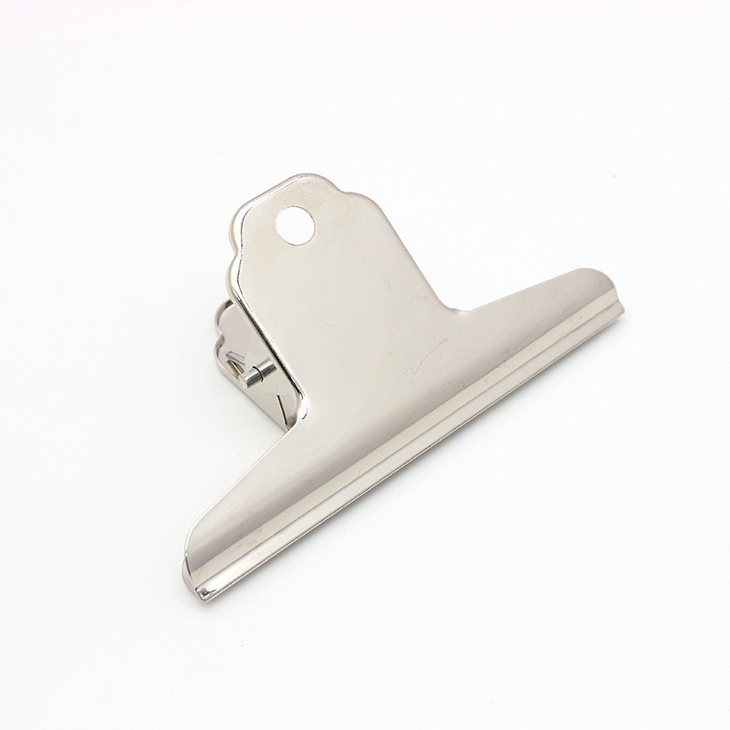 Customized 100mm Large Bulldog Clips ,Metal Paper Binder Clips for Food Bags, Drawing Board, Art & Craft Projects, Off