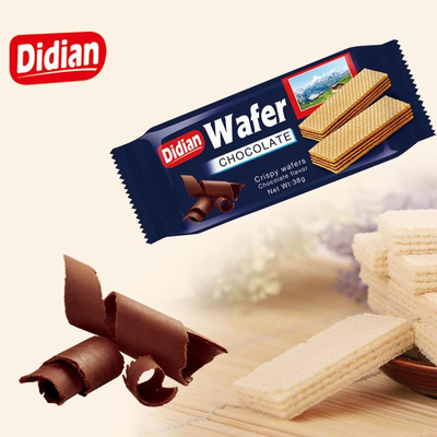 New product Hot wafer biscuit OEM Chocolate flavor wafers