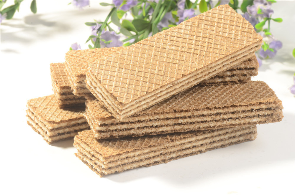 New product Hot wafer biscuit OEM Chocolate flavor wafers