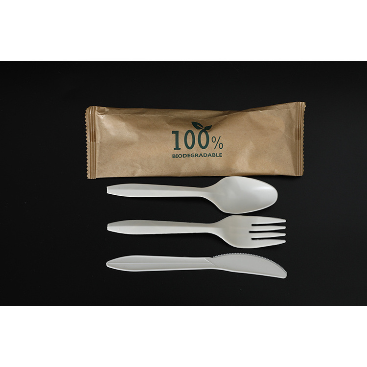 Factory Supply Discount Price Biodegradable Disposable spoon fork tableware for sale