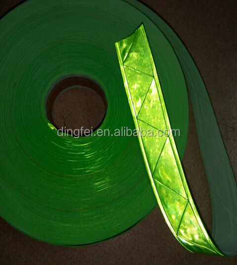 Reflective Strip PVC  Prismatic Tape Reflective Cloth Material Tape EN471 Reflective Tape Sew On