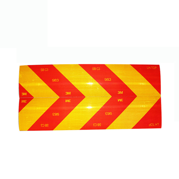 Factory Price Wholesale Light Road Sign Transparent Truck Car Safety Reflective Sticker Sheet Printing Paper