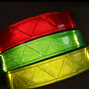 Reflective Strip PVC  Prismatic Tape Reflective Cloth Material Tape EN471 Reflective Tape Sew On