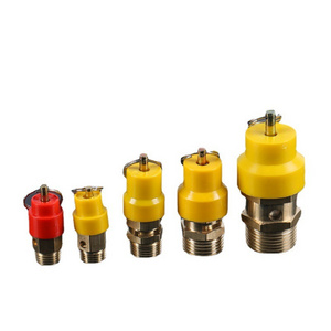 8 Bar brass 1/4" Male NPT Pressure Control Devices Brass Safety Relief Valves