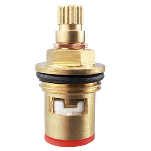 China Supplier Bathroom Faucet Mixer Diverter Cartridge Brass Faucet Ceramic Valve Disc Cartridge Bathroom Hot Cold Water Mixer